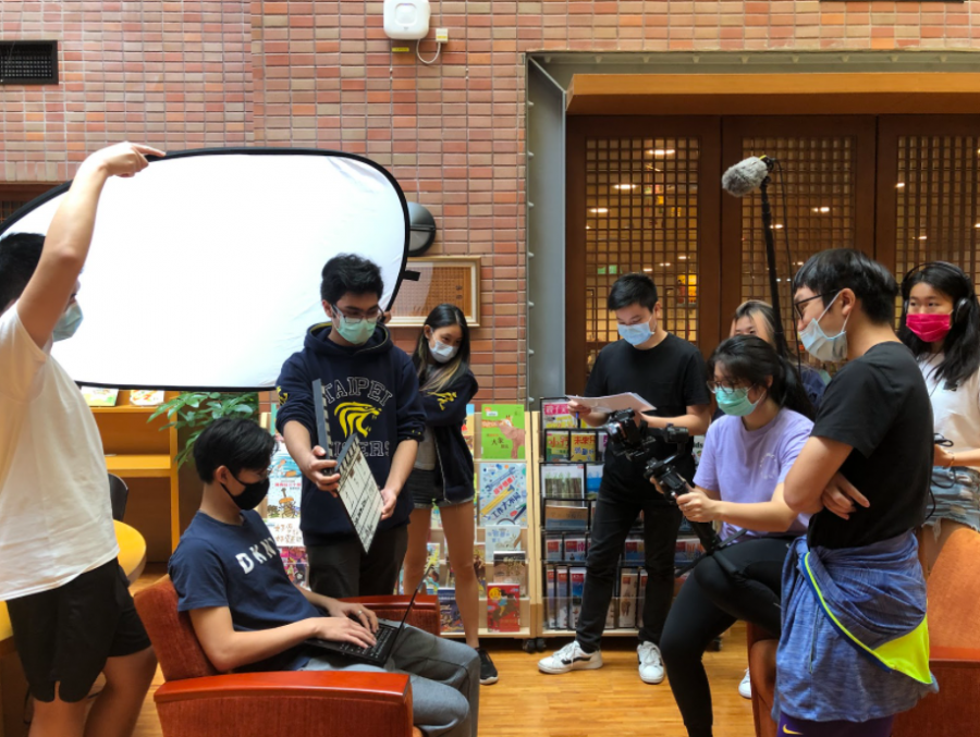 Students participated in a 48-hour film challenge for this year’s IASAS Flim competition. [AMANDA DING/THE BLUE & GOLD]