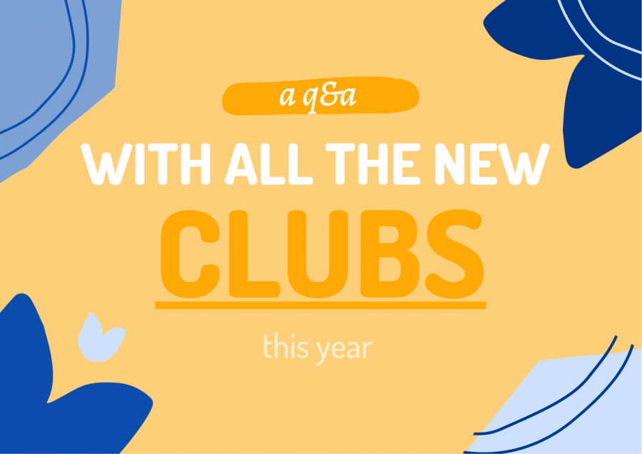 Q&A with the new clubs this year