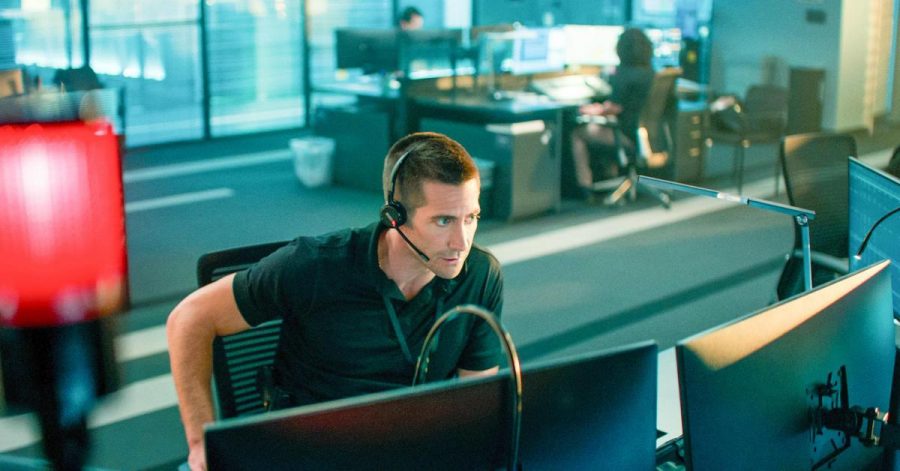 Jake Gyllenhaal stars as a 911 operator in Netflix Original thriller “The Guilty”. [PHOTO COURTESY TO EMPIRE]