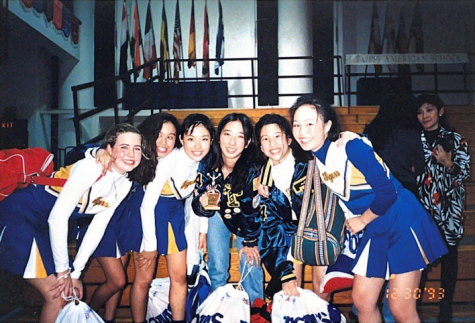 Cheerleaders in 1993 (Photo Courtesy Christina Chen 97)