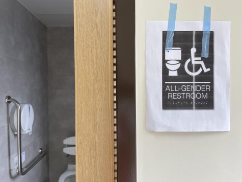 Taipei American School implemented gender-neutral bathrooms as a way to make the school a more inclusive environment. [LANA LEE/THE BLUE & GOLD]