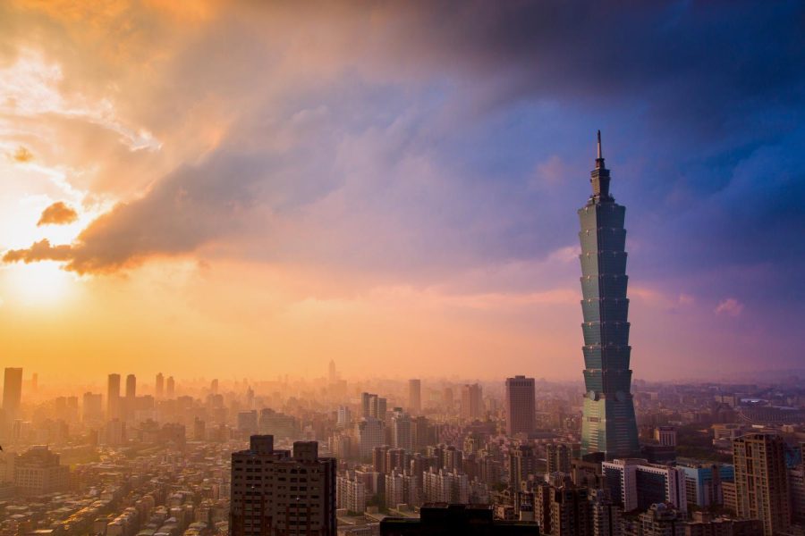 The cityscape of Elephant Mountain, one of the most popular photo locations in Taipei. “I could go back there 100 times and never be able to recreate this shot,” Mr. Trumpore said. [PHOTO COURTESY OF MR. TRUMPORE].