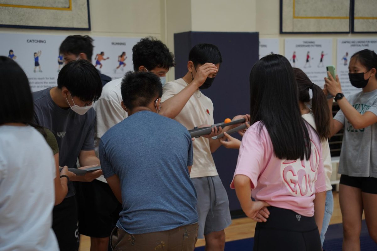 In previous years, club leaders participate in leadership activities at the Leadership
Retreat event. [VICTORIA HSU/THE BLUE & GOLD]