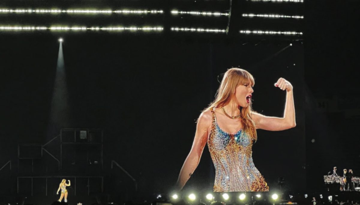 Taylor Swift enchants her Tokyo audience as she performs songs from her album “Lover”. [PHOTO COURTESY OF AINA C. (‘26)]