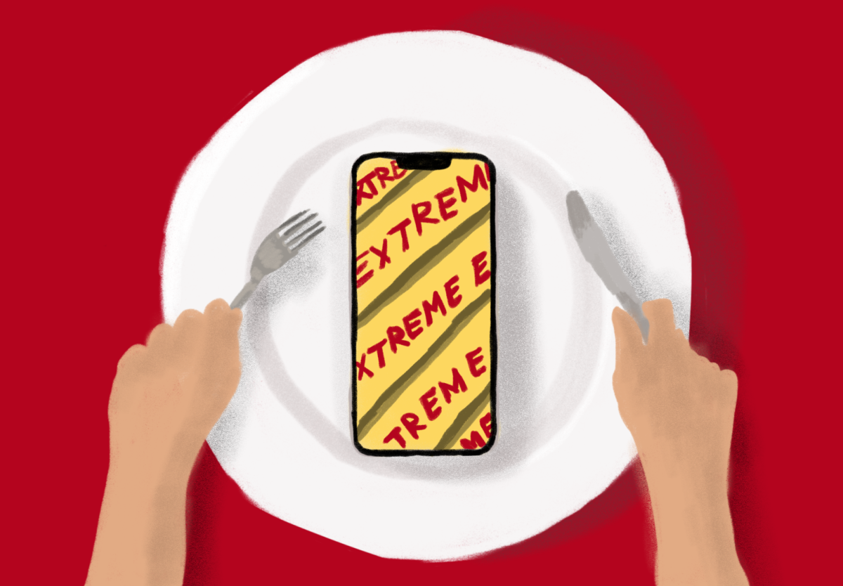 Extreme content: now served à la carte. [Annabelle Hsu/The Blue & Gold]