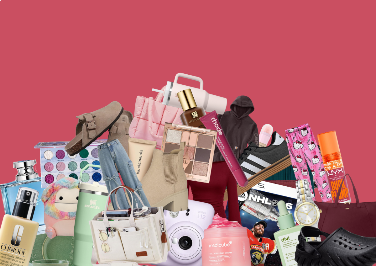 A mountain of trending internet products. [Annabelle Hsu/The Blue & Gold]