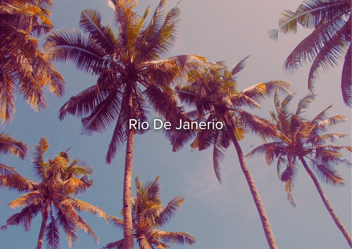 The Rio de Janerio filter. [Annabelle Hsu/The Blue & Gold]